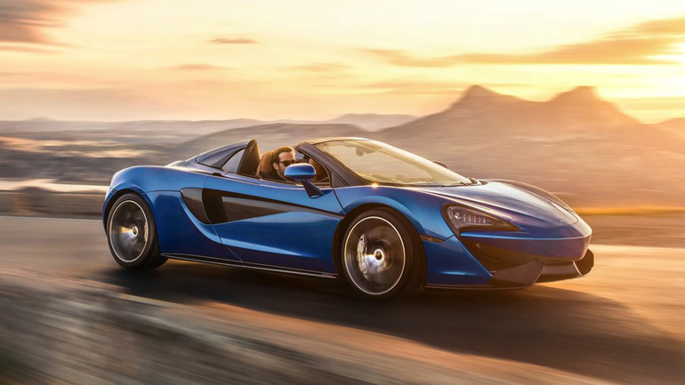 Ανοικτή απόλαυση 570 ίππων από τη McLaren